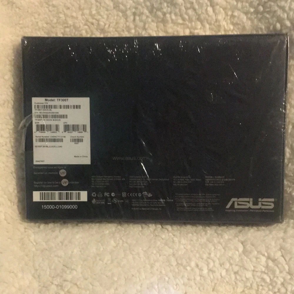 ASUS Black Tablet Keyboard Slim Design